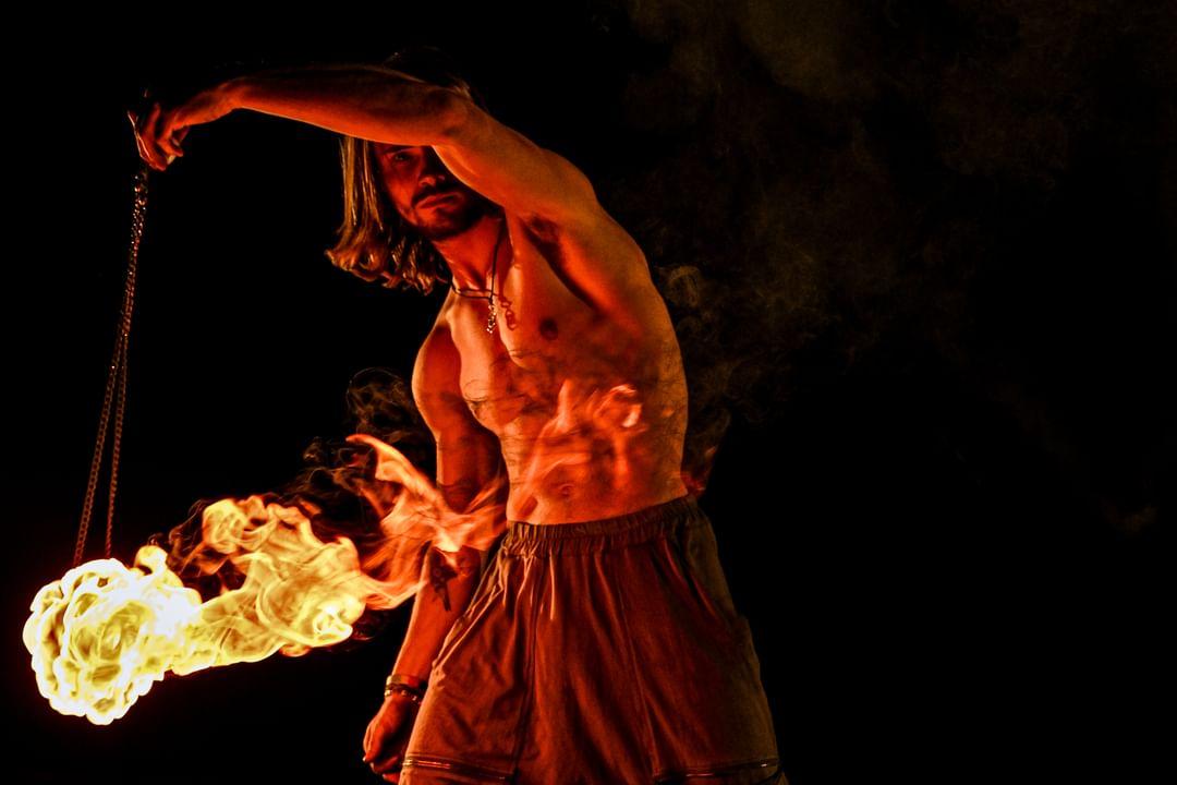 Fire hoop performance